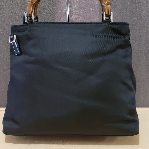 2️⃣0️⃣0️⃣Gucci bamboo 2way nylon handbag db - Picture 2 of 15